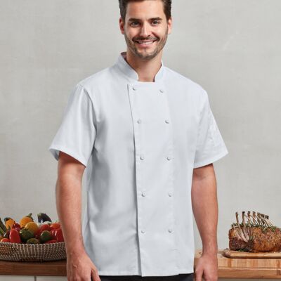 Chefs Coolchecker® short sleeve jacket Thumbnail