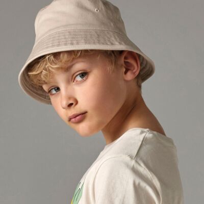Junior organic cotton bucket hat Thumbnail