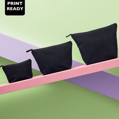 Recycled luxe accessory bag Thumbnail