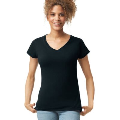 Softstyle™ women's v-neck t-shirt Thumbnail