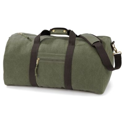 Vintage canvas holdall Thumbnail