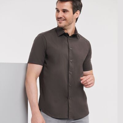 Russell Athletic Collection Short Sleeve Easy Care Fitted Shirt Thumbnail