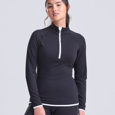 AWDis Ladies Cool Half Zip Sweat Top Thumbnail