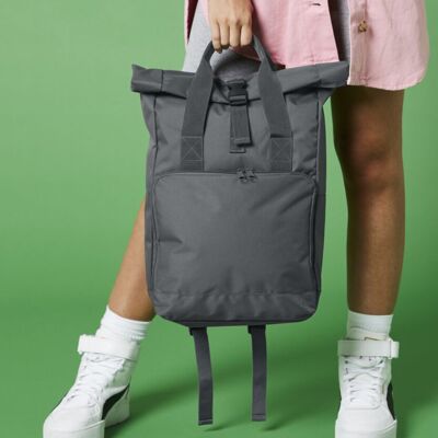 Twin handle roll-top backpack Thumbnail