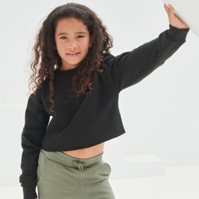 SF Minni Kids Cropped Slounge Sweatshirt Thumbnail