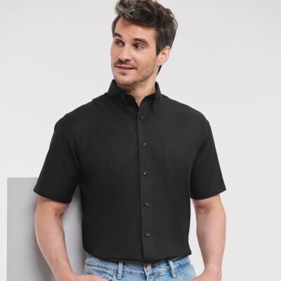 Short sleeve easycare Oxford shirt Thumbnail