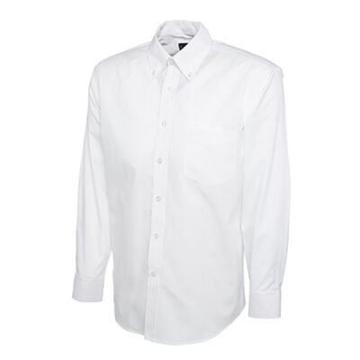 Uneek Long Sleeve Oxford Shirt Thumbnail