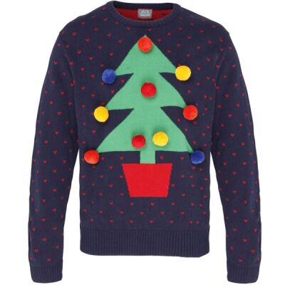Tree 3D Adults Christmas Jumper Thumbnail