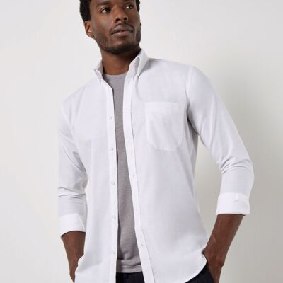 Slim fit workwear Oxford shirt long sleeved Thumbnail
