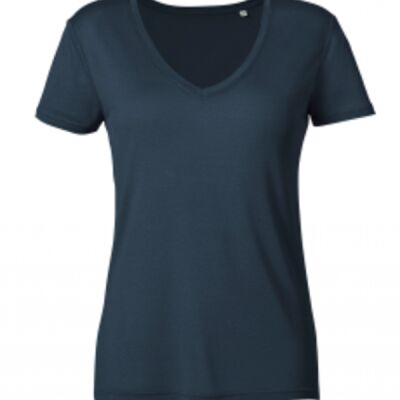 Stella Seduces Modal - Large Flowy V-neck Tee Thumbnail