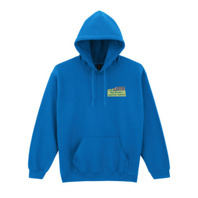 ADVENTURE FARM  - HEAVYBLEND™ adult hooded sweatshirt. Thumbnail