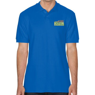 ADVENTURE FARM  - SOFTSTYLE adult double piqué polo Thumbnail