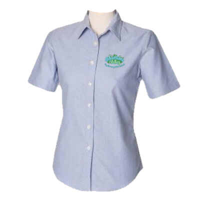ADVENTURE VALLEY  - WOMENS  short sleeve classic Oxford shirt - WOMENS  short sleeve classic Oxford shirt Thumbnail