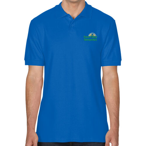FARM DAY  - SOFTSTYLE adult double piqué polo Thumbnail