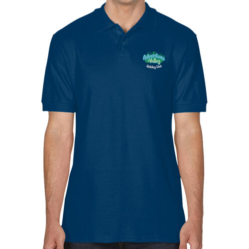 ADVENTURE VALLEY HOLIDAY C - SOFTSTYLE adult double piqué polo Thumbnail
